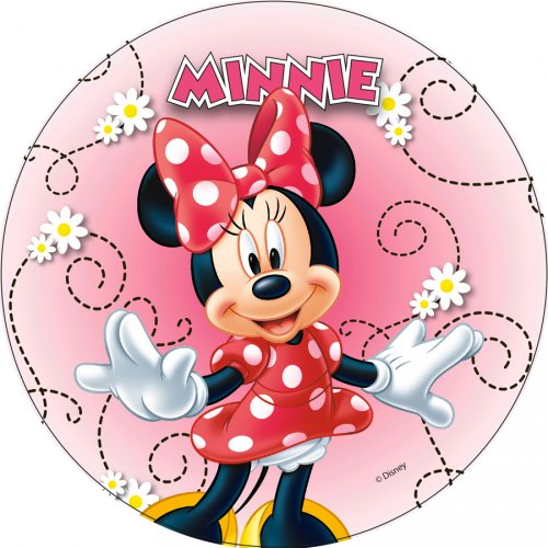 1 Disque En Azyme Minnie 21 Cm Pour L Anniversaire De Votre Enfant Annikids