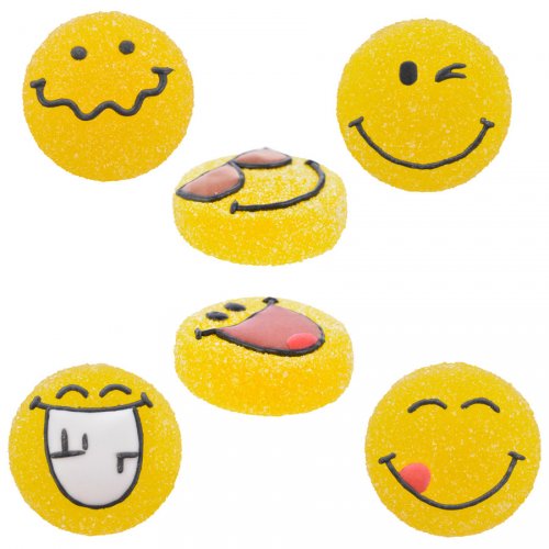 3 Emojis 3 Cm Sucre Gelifie Pour L Anniversaire De Votre Enfant Annikids