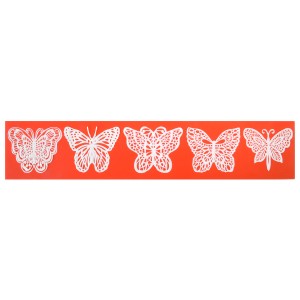 Moule  Empreinte 5 Papillons - Silicone