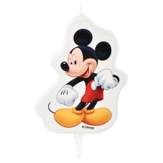 1 Bougie Mickey Classic (9 cm) 