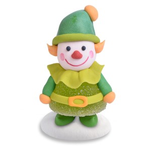 2 Lutins Fille/Garon (5,5 cm) - Sucre