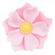 1 Grande Fleur Capucine Rose 3D (3.5 cm) - Sucre
