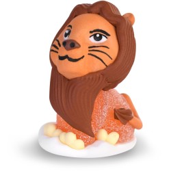 2 Figurines Roi Lion 3D - Sucre glifi. n1