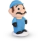 1 Figurine Mario 3D - Sucre images:#2
