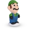 1 Figurine Mario 3D - Sucre images:#3
