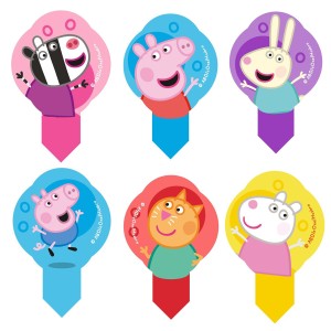 6 Pastilles Azyme Peppa Pig