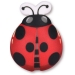 4 Coccinelles (4cm) - Sucre. n5