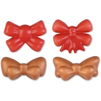 Assortiment 4 Noeuds Galbs  Chocolat Blanc