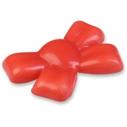 Assortiment 4 Noeuds Galbs  Chocolat Blanc. n7