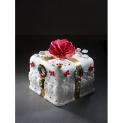 Assortiment 4 Noeuds Galbs  Chocolat Blanc. n9