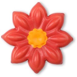 4 Roses de Noël Chocolat Blanc – Ø 3, 4 cm. n°2