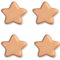 4 toiles de Nol Or Chocolat Blanc   3 cm