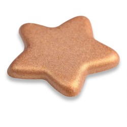 4 Étoiles de Noël Or Chocolat Blanc – Ø 3 cm. n°2