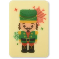 4 Plaquettes Casse-Noisette en Chocolat Blanc – 5 cm. n°2