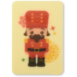 4 Plaquettes Casse-Noisette en Chocolat Blanc – 5 cm. n°4