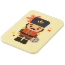 4 Plaquettes Casse-Noisette en Chocolat Blanc – 5 cm. n°7