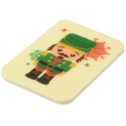 4 Plaquettes Casse-Noisette en Chocolat Blanc – 5 cm. n°8