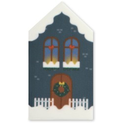 Assortiment 3 Maisons Scandinaves Ø 5 cm – Sucre. n°1