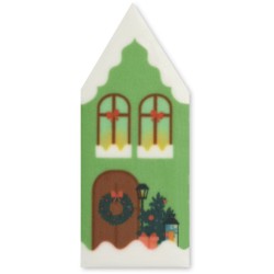 Assortiment 3 Maisons Scandinaves Ø 5 cm – Sucre. n°3