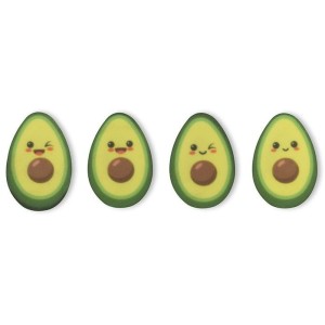 4 Avocats 2D � Chocolat blanc