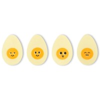 4 Oeufs 2D � Chocolat blanc