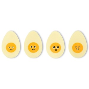 4 Oeufs 2D � Chocolat blanc