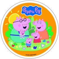 Disque Azyme Peppa Pig 21 cm