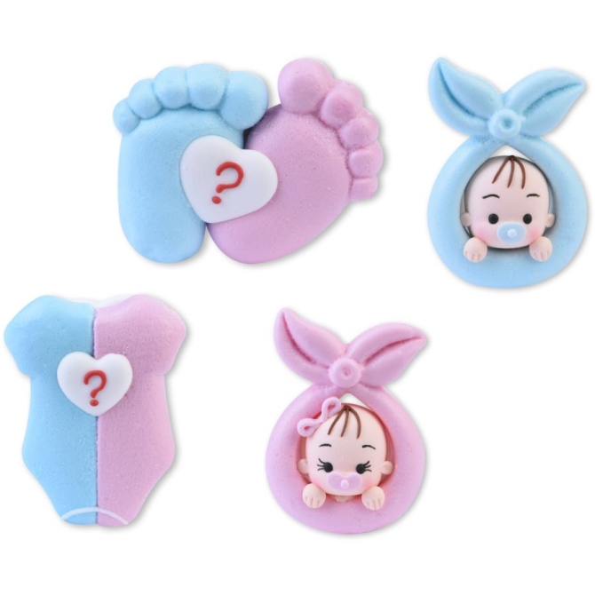 4 Dcors Gender Reveal Fille ou Garon ? 