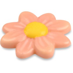 Assortiment de 3 Fleurs   3, 5 cm  Chocolat blanc. n5