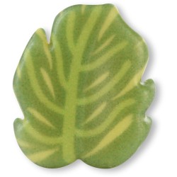 Assortiment de 4 Feuilles  3, 4 cm  Chocolat blanc. n4
