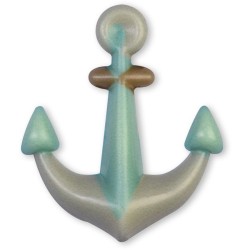 Assortiment de 3 Dcors Marins  Chocolat blanc. n5