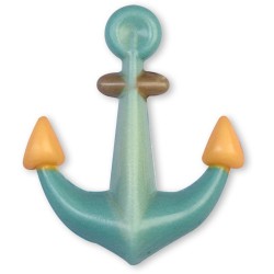 Assortiment de 3 Dcors Marins  Chocolat blanc. n6