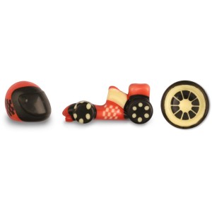 3 Dcors Formule 1  Chocolat blanc