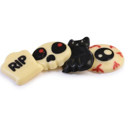 4 Dcors Halloween  Chocolat Blanc. n1