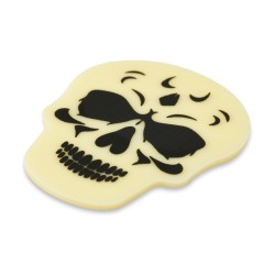 Set de 5 Crnes Effrayants  Chocolat Blanc. n5