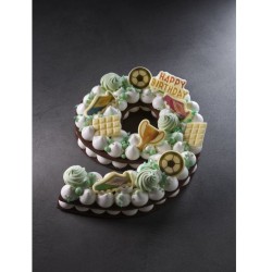3 Décors Foot– Chocolat Blanc. n°5