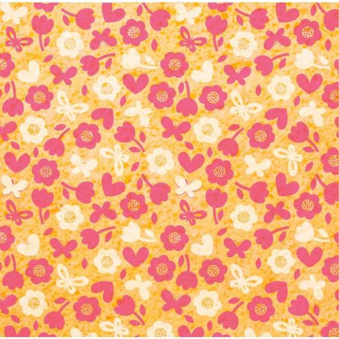 1 Feuille de Transfert - Fleurs