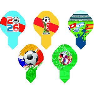 10 Pastilles Coupe du Monde de Football - Azyme