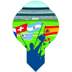 10 Pastilles Coupe du Monde de Football - Azyme. n�1