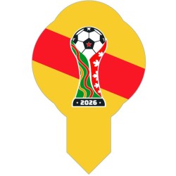 10 Pastilles Coupe du Monde de Football - Azyme. n�4
