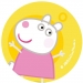 12 Stickers  Biscuits Peppa Pig (5,8 cm) - Sucre. n2