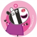 12 Stickers  Biscuits Peppa Pig (5,8 cm) - Sucre. n7