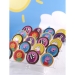 12 Stickers  Biscuits Peppa Pig (5,8 cm) - Sucre. n8