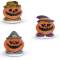 3 Citrouilles Halloween (4 cm) - Sucre/ Sucre Gélifié images:#0