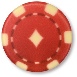 8 Jetons Casino (3, 8 cm) - Chocolat Blanc. n5