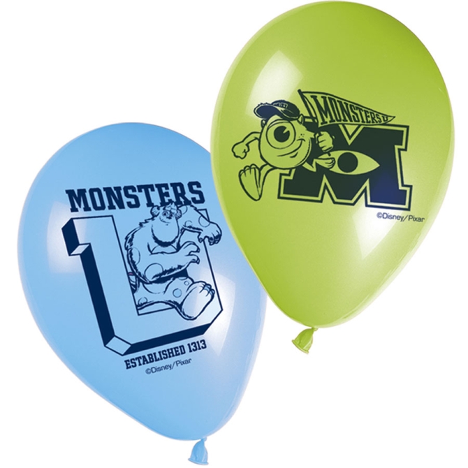 8 Ballons Monstres Academy 