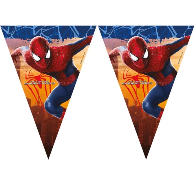 Guirlande fanions Amazing Spiderman 2 