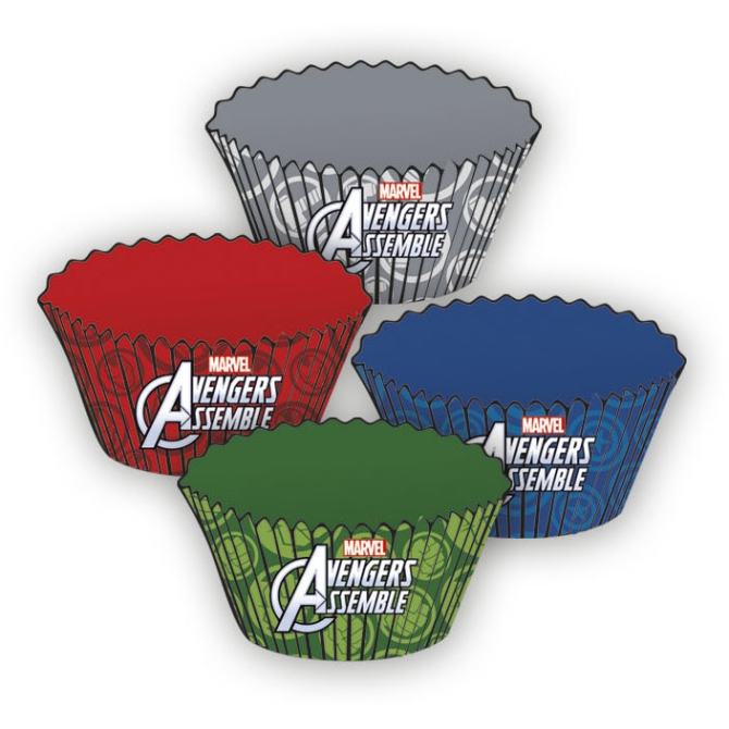 24 Moules  Cupcakes Avengers Rassemblement 
