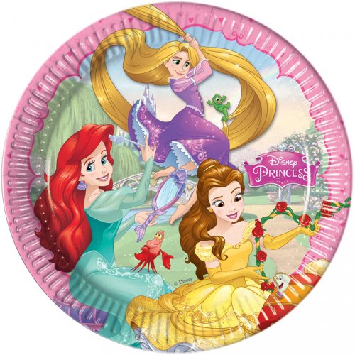8 Assiettes Princesses Disney Dreaming 