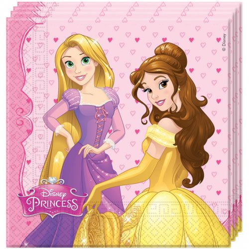 20 Serviettes Princesses Disney Dreaming 
